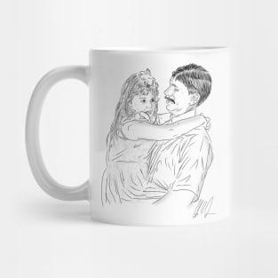 In Memory of Dave: Father & Daughter Mug